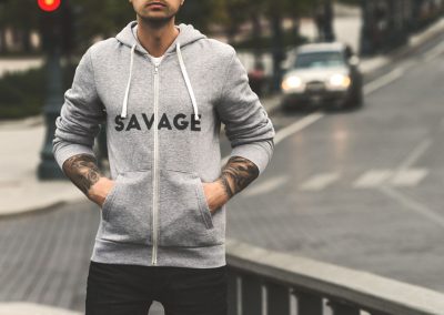 Gray Hoodie