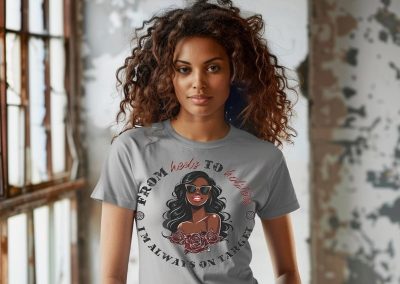 Print-on-demand Woman tshirts randburg
