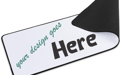 Customizable Desk or Bar Mats – For Bold Branding and Personal Style