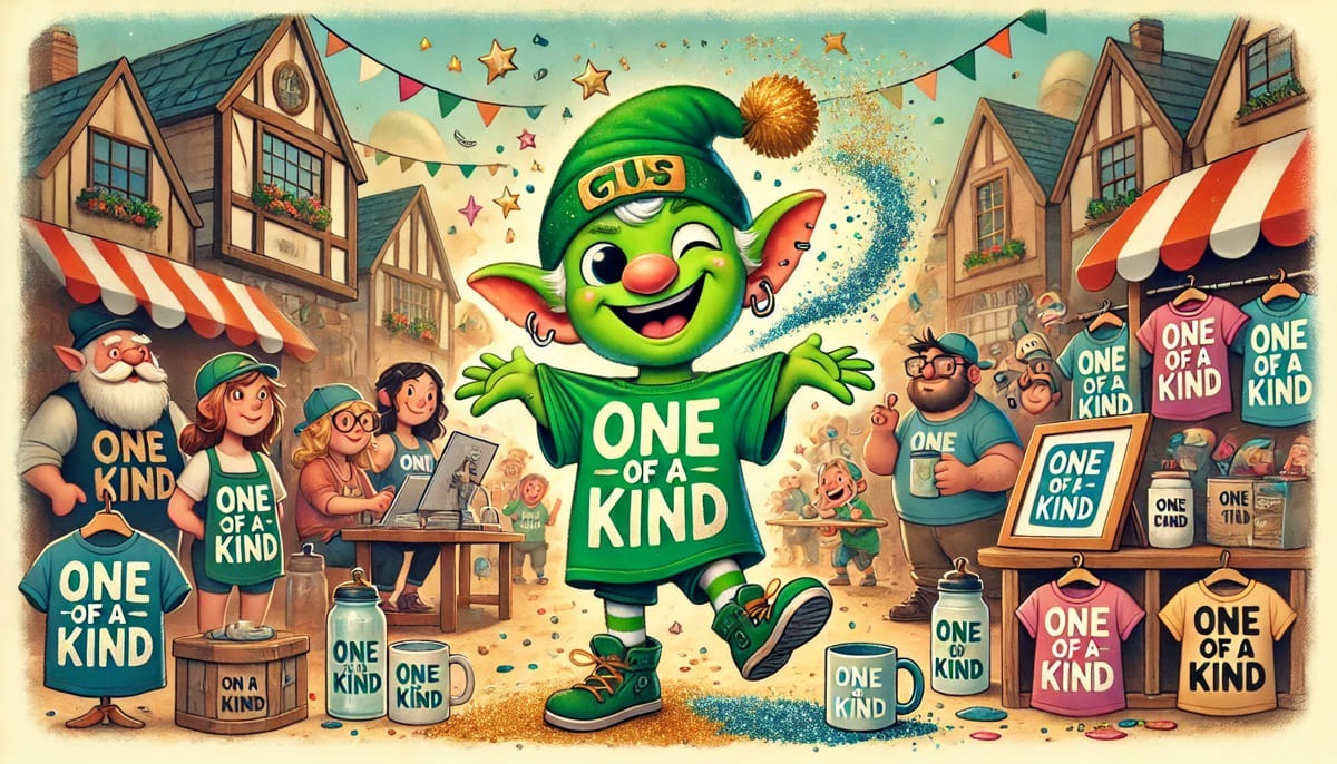 The Gratitude Goblin and the One-of-a-Kind T-Shirt