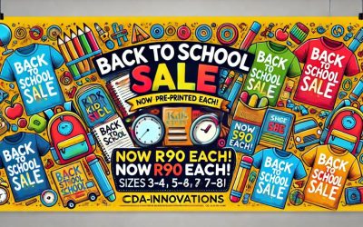 Kick Off the New School Year with 50% OFF Kids’ T-Shirts – Now R90 Each!